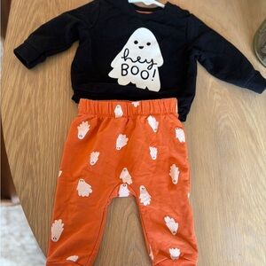 Ghost Hey Boo Baby Outfit